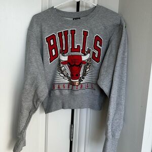 NBA Brand Chicago Bulls cropped sweater